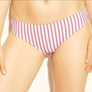 New Shade Shore Hipster Bikini Bottom Stripe Pink XL XLARGE "Sienna"